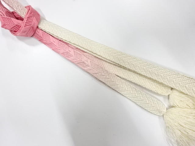 正絹　手組帯締め